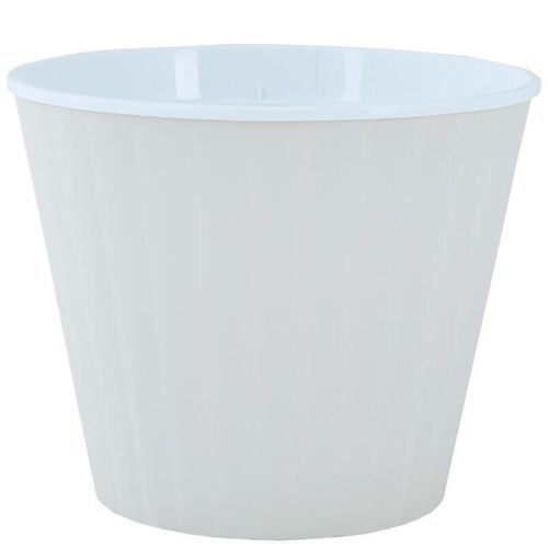 cumpără Ghiveci pentru flori Aleana 114034 Ibis cu fund dublu 15,7x13,0cm, white rose / white în Chișinău 