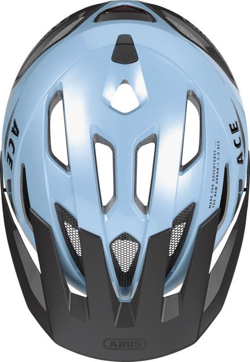 купить Защитный шлем Abus URBAN-I 3.0 ACE iced blue M в Кишинёве 