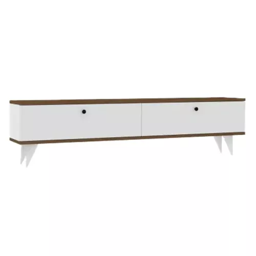 cumpără Comodă TV Trendy Suport TV, Paris, Albnuc, 160x35x25cm în Chișinău 