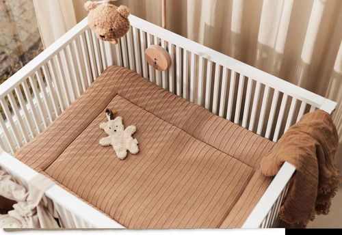 купить Коврик игровой Jollein 017-512-67012 Covoras de joaca Pure Knit Biscuit, 75x95 cm в Кишинёве 