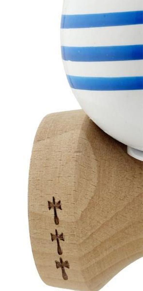 купить Активная игра Essa 165418 Kendama Flippy X Original, 7.5х6х18cm, alb-albastru в Кишинёве 