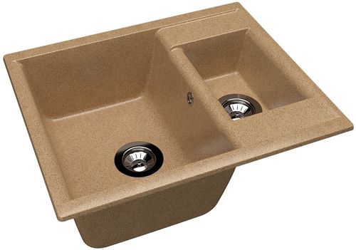 cumpără Chiuvetă bucătărie Dr.Gans Astra 620х510х217 Brun/Terra în Chișinău 