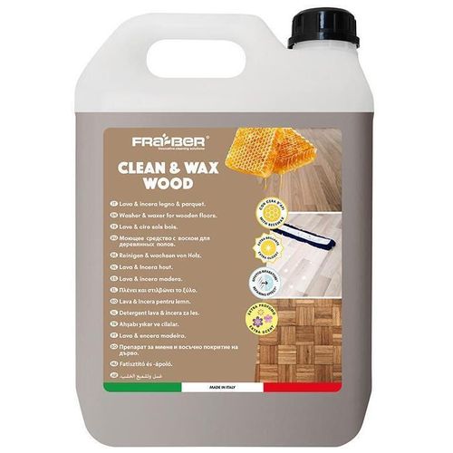 купить Средство для чистки помещений Fra-ber Clean&Wax Wood 4,54l (700343) в Кишинёве 