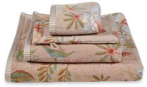 купить Полотенце Pip Studio 325852 Secret Garden towel 70x140 Khaki в Кишинёве 
