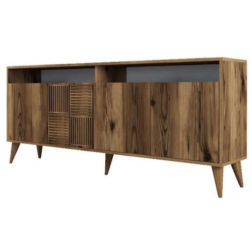 cumpără Casetieră Trendy Milano, Nuc 180x78x35cm în Chișinău 
