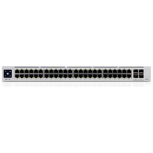 cumpără Ubiquiti UnFi Switch 48 (USW-Pro-48), Layer 3, 48-Port Gigabit Switch with SFP+, 4-ports SFP+ 10G, 1.3" Touchscreen display, Non-Blocking Throughput: 88 Gbps, Switching Capacity: 176 Gbps, Rackmountable (retelistica switch/сетевой коммутатор) în Chișinău 