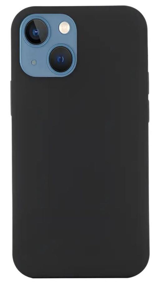 cumpără Husă pentru smartphone Helmet iPhone 13 WOO Liquid Silicone, Black în Chișinău 