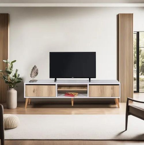 купить Тумба напольная для TV Trendy Kraf-180, Pasla, 180x50x40cm (GTR000239) в Кишинёве 