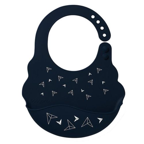 cumpără Bavețică BabyOno 0829/07 Baveta din silicon cu incuietoare reglabil /albastru în Chișinău 