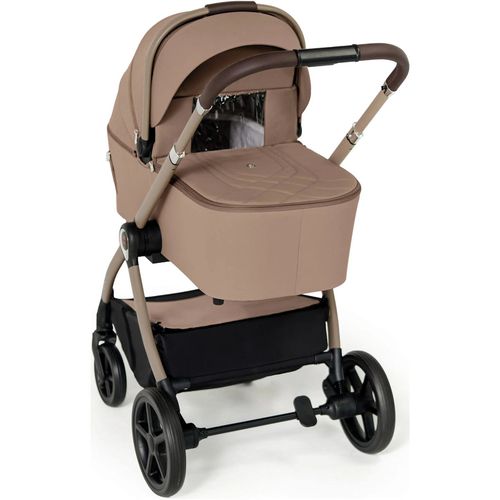 купить Детская коляска DadaPrams Carucior 2in1 Flux Beige + Adaptoare в Кишинёве 