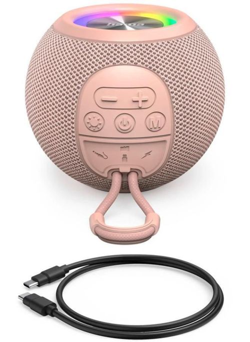 cumpără Boxă portativă Bluetooth Hama 188240 Ball Shape Speaker Pink în Chișinău 