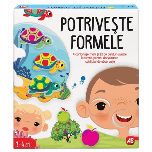 купить Настольная игра As Kids 1024-50655 Potrivește Formele RO, cod 60429 в Кишинёве 