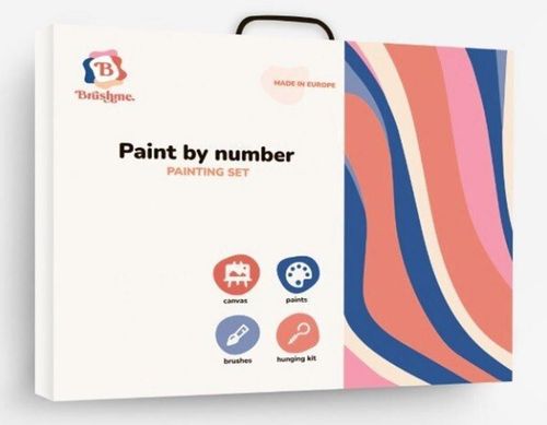 cumpără Tablou pe numere BrushMe BS36510 (în cutie) Portret în aur în Chișinău 