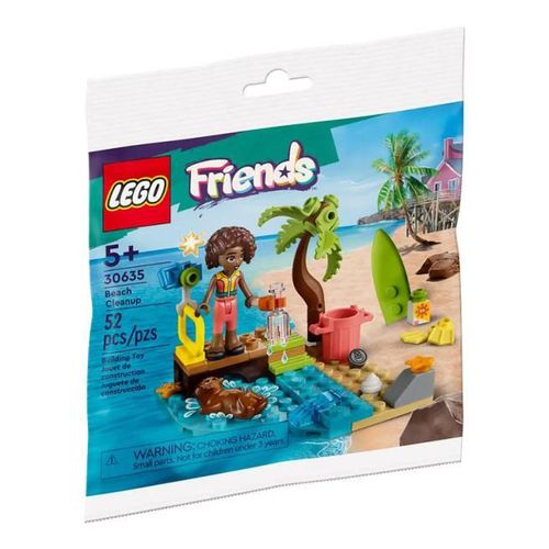 купить Конструктор Lego 30635 Friends Curatenie pe plaj в Кишинёве 