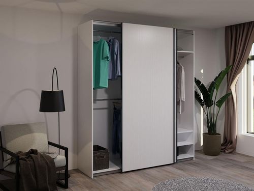 cumpără Dulap Bayro Top line Napoli 2000x2300x580 белый, купе (604798) în Chișinău 