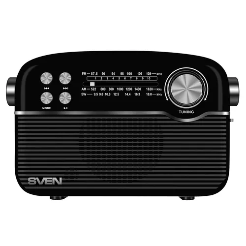 cumpără Aparat de radio Sven SRP-500 Black în Chișinău 