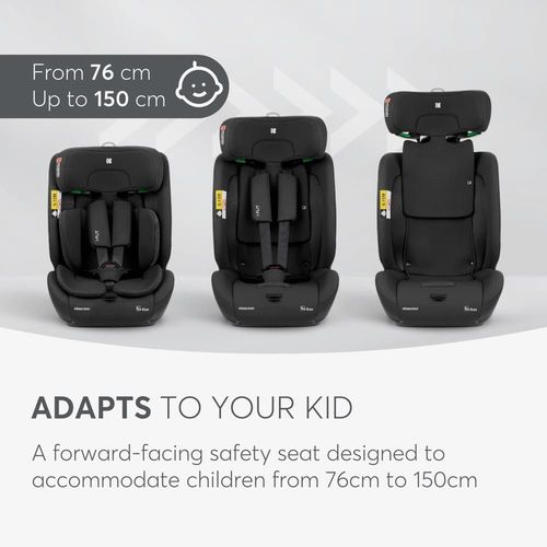 купить Автокресло Kikka Boo 31002140003 i-Flit Black i-Size, 76-150 cm в Кишинёве 