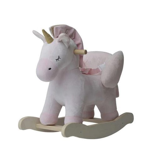 cumpără Leagăn pentru bebeluși Premaman PJQP86-CCC-UNQ Balansoar din lemn Unicorn Roz în Chișinău 