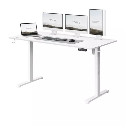 купить Стол компьютерный Sense7 Nojo Light 140x70 White в Кишинёве 