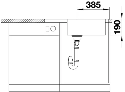 cumpără Chiuvetă bucătărie Blanco Dinas XL 6 S (525121) în Chișinău 