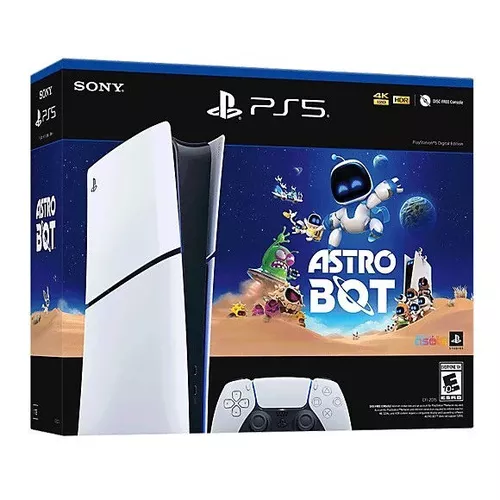 купить Игровая приставка PlayStation PS 5 Slim Digital Edition + ASTRO BOT в Кишинёве 
