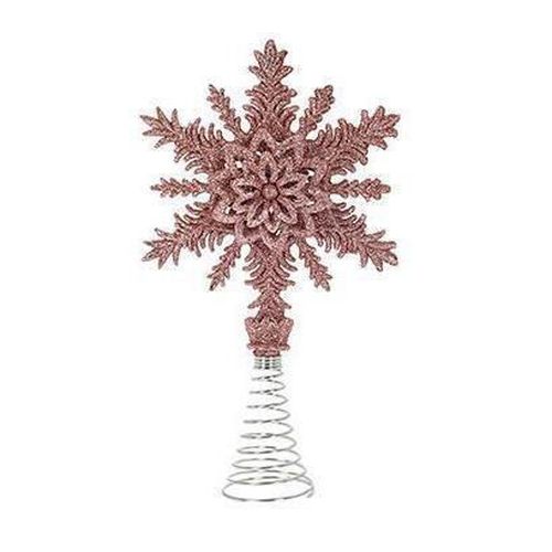 cumpără Decor de Crăciun și Anul Nou Promstore 32948 Верхушка елочная Снежинка 20cm în Chișinău 