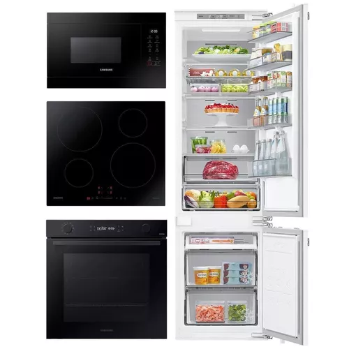 cumpără Set de tehnică încorporabilă Samsung NV7B4125ZAK/WT + NZ64H37070K/WT + MG22M8254AK/E2 + BRB80F30ADF0EO în Chișinău 