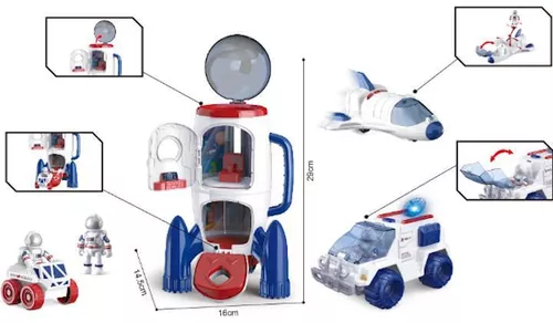 cumpără Mașină Wenyi WY894A-3 Set de joc Explorarea spațiului 3 în 1 (lumină/sunet) în Chișinău 