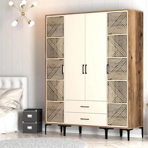 купить Шкаф Trendy Kumsal PTP-Nuc, Crema в Кишинёве 