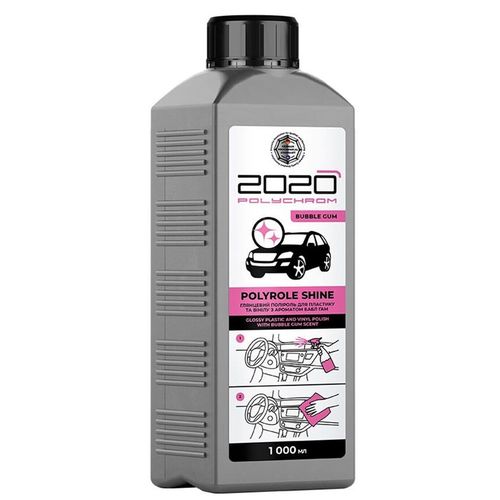 купить Средство для ухода за авто Polychrom 2020 Polish pentru Vinil și Plastic POLYROLE SHINE BUBBLE GUM, 1 L в Кишинёве 