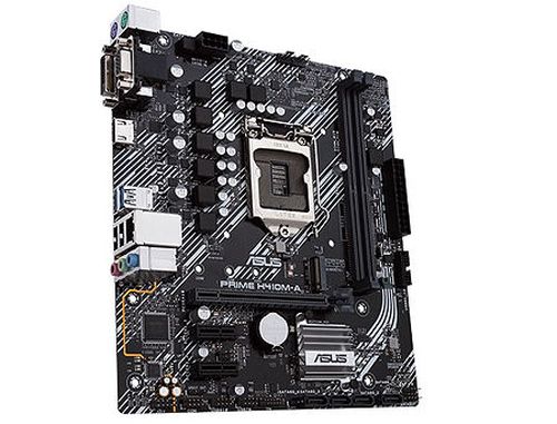 cumpără Placa de baza ASUS PRIME H410M-A Intel H410, LGA1200, Dual DDR4 2933MHz, PCI-E 3.0/2.0 x16, D-Sub/DVI-D/HDMI 1.4b, USB3.2, SATA 6 Gbps, M.2 x4 Socket, SB 8-Ch., GigabitLAN, LED lighting în Chișinău 