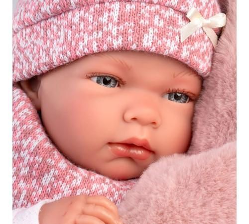 cumpără Păpușă Llorens LL 73826 Nica Recien Nacida Saquito Rosa 40см în Chișinău 