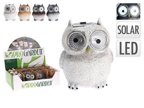 cumpără Iluminat decorativ Promstore 46689 Фонарь на солнечной батарее Сова 9cm în Chișinău 