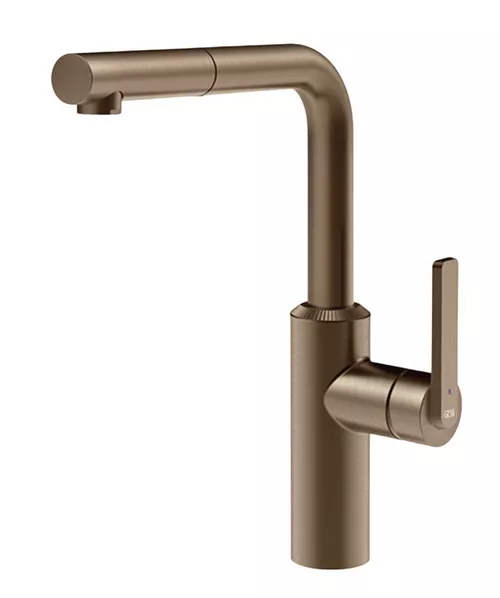 cumpără Bateria bucătărie Gessi 60950-761 Coffee Bronze Br PVD în Chișinău 