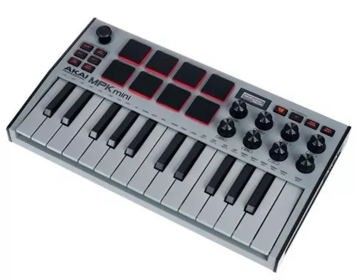 купить MIDI-клавиатура Akai MPK Mini MK3 Grey в Кишинёве 