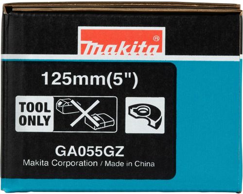 купить Шлифовальная машина Makita GA055GZ Polizor cap plat 125mm VAR XGT 40V Max (fara acumulatori) в Кишинёве 