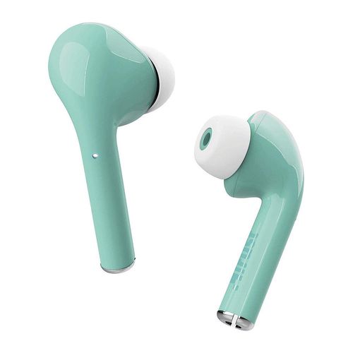 cumpără Trust Nika Touch Bluetooth Wireless TWS Earphones - Turquoise, Up to 6 hours of playtime, Manage all important functions with a simple touch în Chișinău 