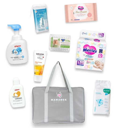 Сумка для малыша Mamabox Merries Baby (9 компонентов) 