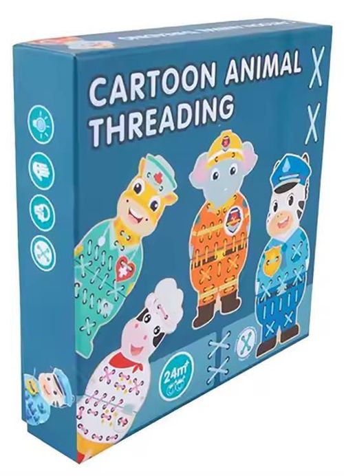 купить Игрушка miscellaneous 11133 Jucarie din lemn siret Animale 237-1445 в Кишинёве 