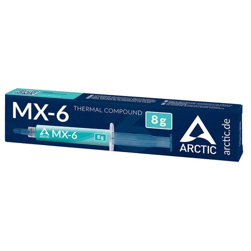 купить Термопаста Arctic MX-6 ULTIMATE Performance Thermal Paste 8g, Continuous Use Temperature -50-150C, Viscosity 45000 poise, Density 2.6 g/cm3, ACTCP00081A в Кишинёве 