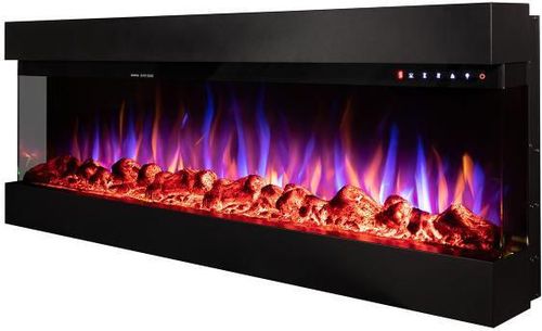 купить Камин электрический ArtFlame Dalas 100, 493x2540x200 mm, Negru в Кишинёве 