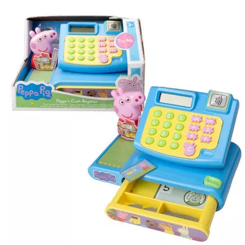 купить Игрушечная кухня и посуда HTI 1684937 Casa de marcat cu accesorii Purcelușa Peppa в Кишинёве 