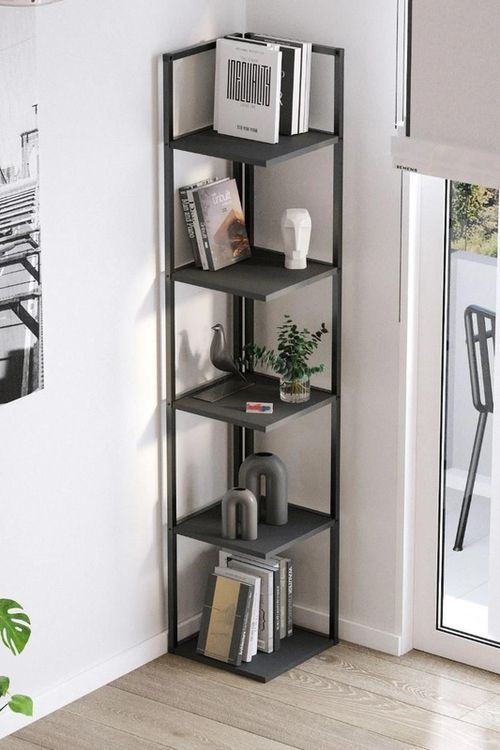 купить Офисный стеллаж Bofigo 15-18-08 Anthracite в Кишинёве 