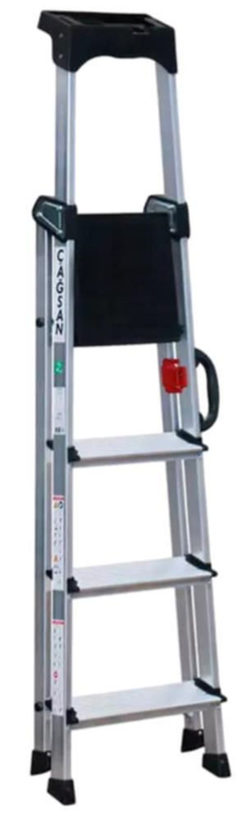 купить Лестница Cagsan HA103 Стремянка с площадкой и опорой, 4 ст, H=1.59m, макс.нагрузка150kg в Кишинёве 