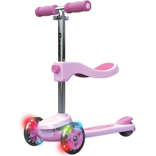 купить Самокат Razor 20073668 Scooter Kids Convertible 2in1 Rollie Deluxe, Pink в Кишинёве 
