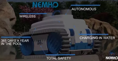 cumpără Aspirator pentru piscină NEMH2O ROBOT CLASSIC 10XS - P în Chișinău 