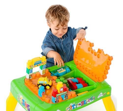cumpără Complex de joacă pentru copii Molto 20482 Игровой набор table + blocks 25pcs în Chișinău 