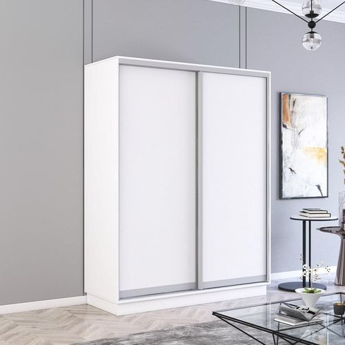 cumpără Dulap Mobildor-Lux Fox uși glisante din PAL 150x60x200H cm (150x60x200H cm) Alb în Chișinău 