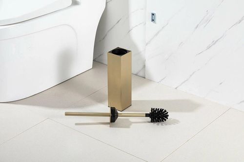 купить Ёршик для унитаза Gappo G904-3 Satin Gold в Кишинёве 