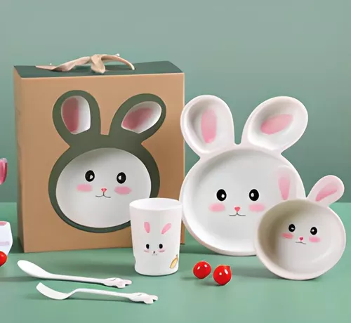 cumpără Seturi pentru hrănire bebelușilor 4Play Bunny 5pcs în Chișinău 